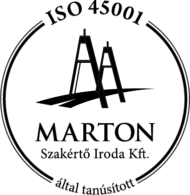 Marton ISU 9001 tanusítvány